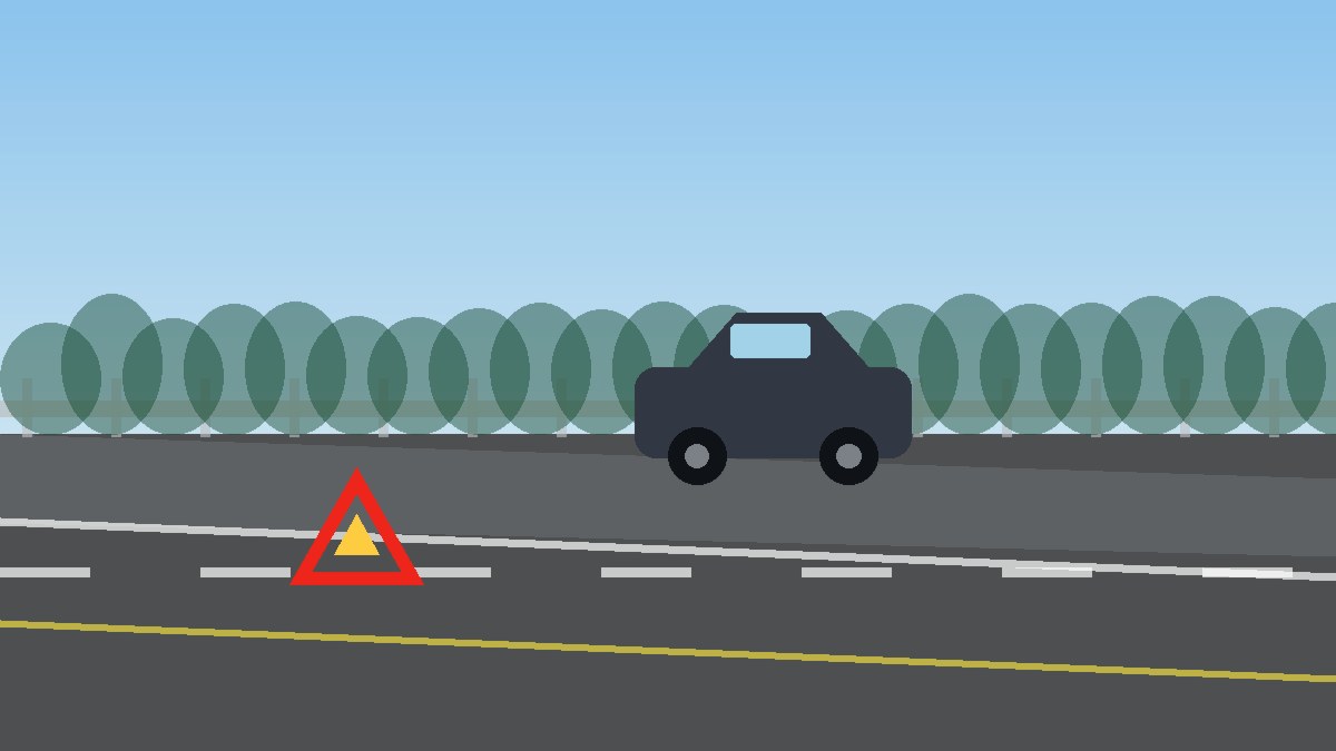 北碚道路故障安全等待现场图